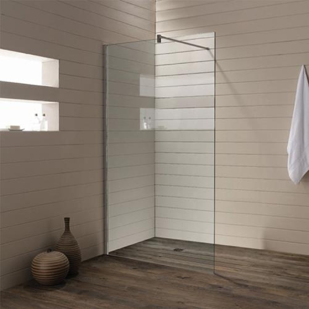 حاجز شاور مربع RR6001 مقاس 90*90*190 ابيض