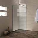 حاجز شاور مربع RR6001 مقاس 90*90*190 ابيض