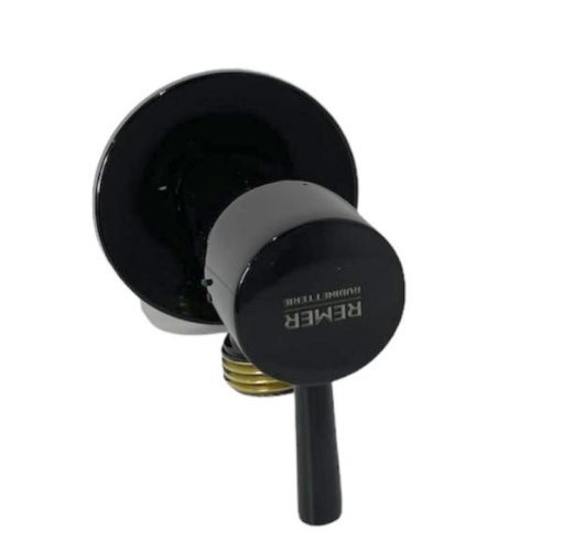 محبس زاوية اسود لامع دائري 128L1212NER ايطالي REMER 