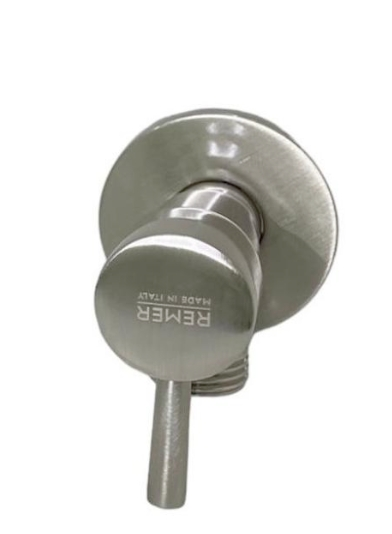 محبس زاوية 128L1212NP ايطالي REMER برونزي فاتح دائري