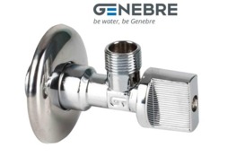 محبس زاوية 3094E 05 اسباني GENEBRE كروم 1/2*1/2