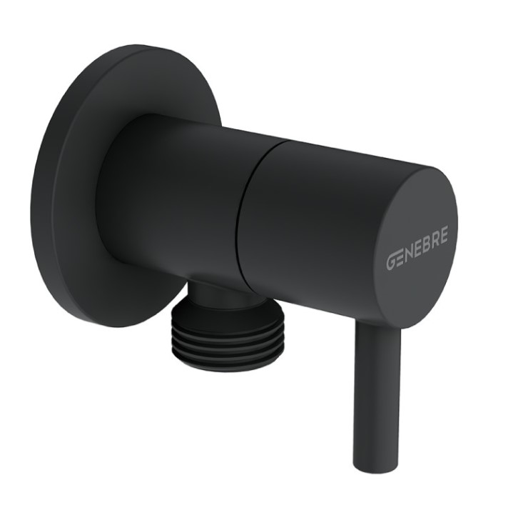 محبس زاوية اسود دائري اسباني41 04 3110  GENEBRE 