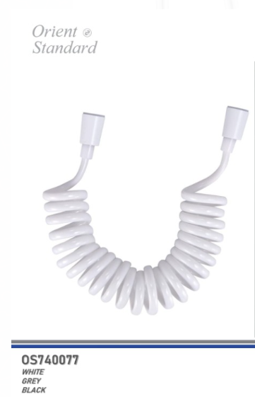 لي شطاف حلزوني OS740077 لون أبيض 300:250 سم