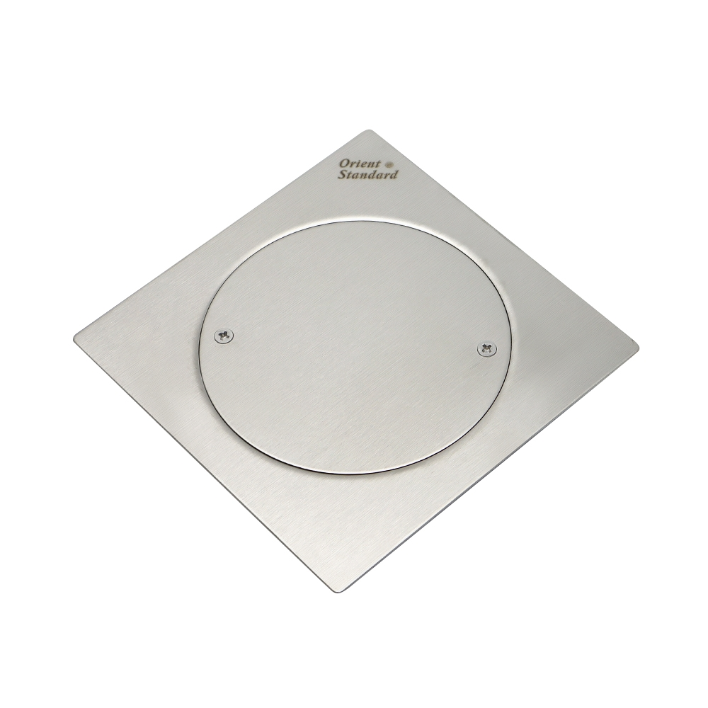 صفاية CLEAN OUT OS3512 SS304 صيني ORIENT STANDARD كروم مطفي مربع 7.5*15*15 سم