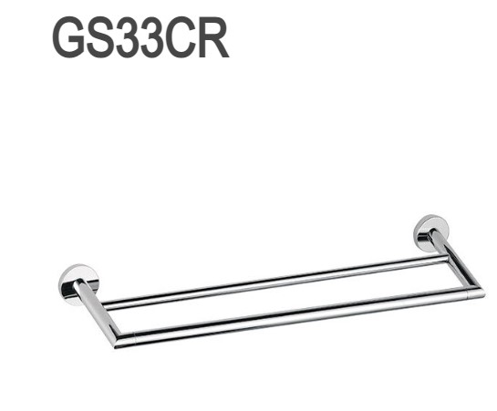 علاقة مناشف GS33CR GUEST ايطالي REMER كروم دائري 60 سم