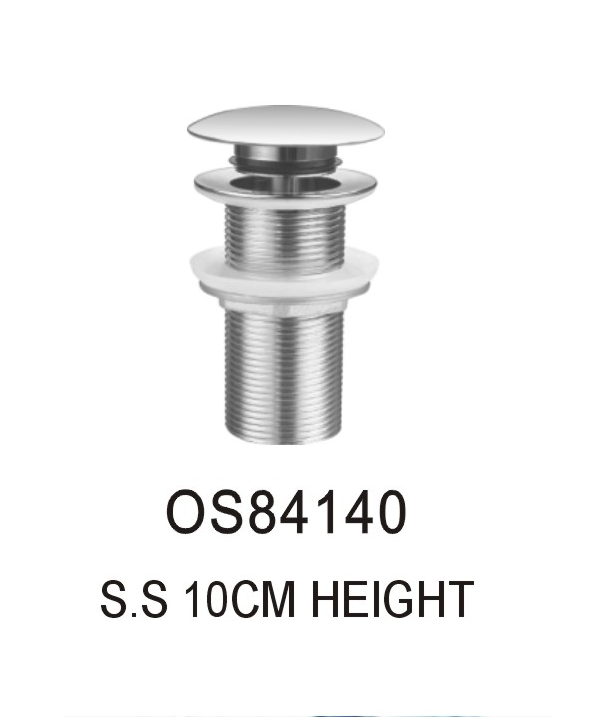 هراب مغسلة كروم اتومتيك OS84140 ستانلس ستيل 10سم