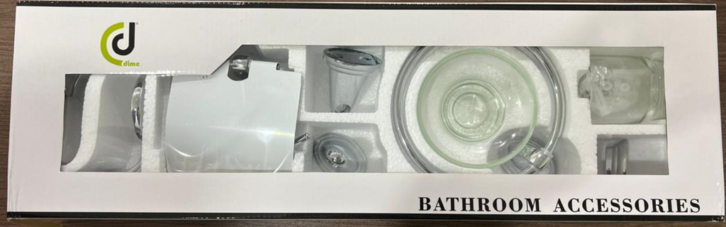 طقم اكسسوار صيني 6 قطع اسود ثقيل 693