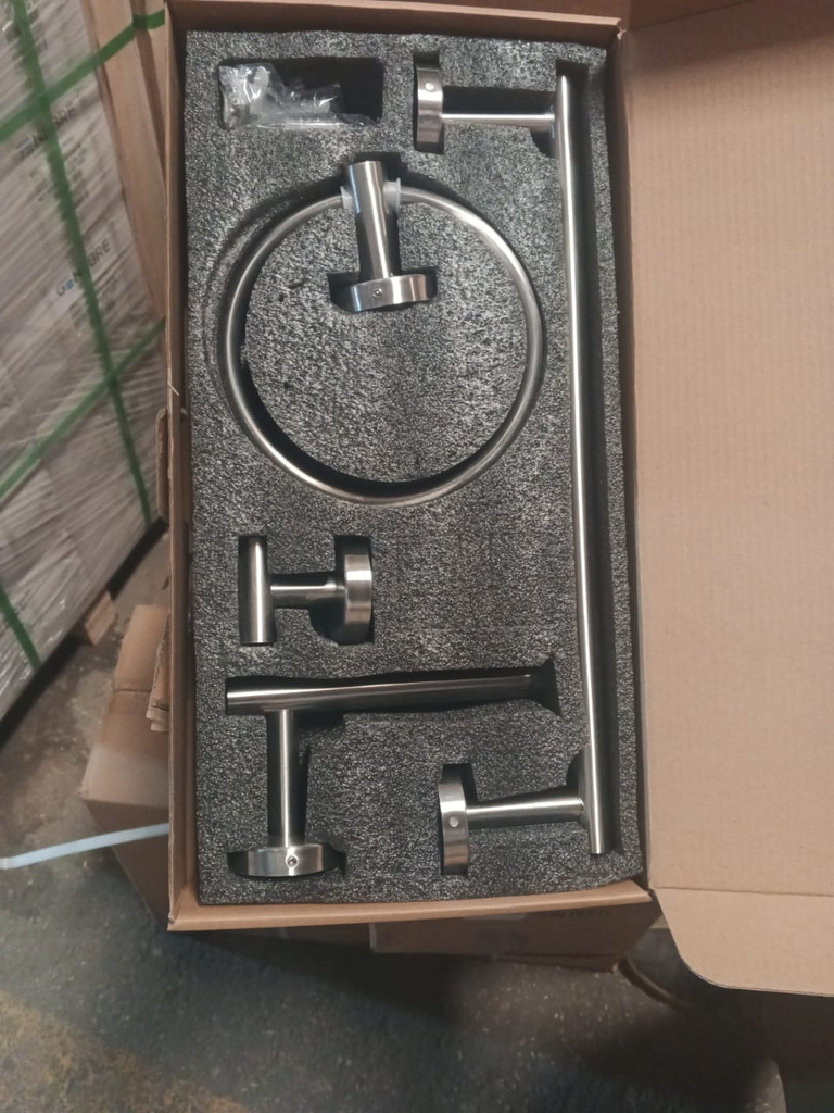 طقم اكسسوار صيني 4 قطع برونزي مطفي A1010