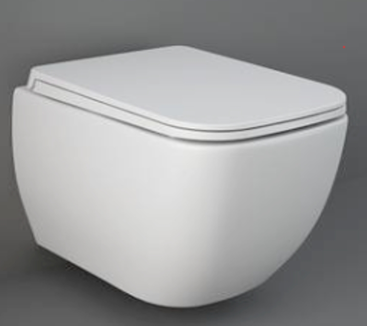 كرسي معلق اماراتي FEELING METROPOLITAN  MP13500A RAK أبيض مطفي مربع ريملس