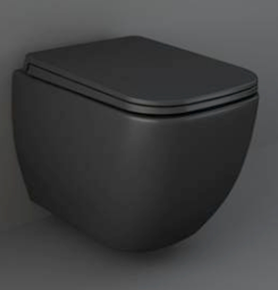 كرسي معلق اماراتي  FEELING METROPOLITAN  MP13504A RAK أسود مطفي مربع ريملس