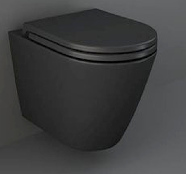 كرسي معلق اماراتي FEELING RST23504A RAK أسود مطفي دائري ريملس