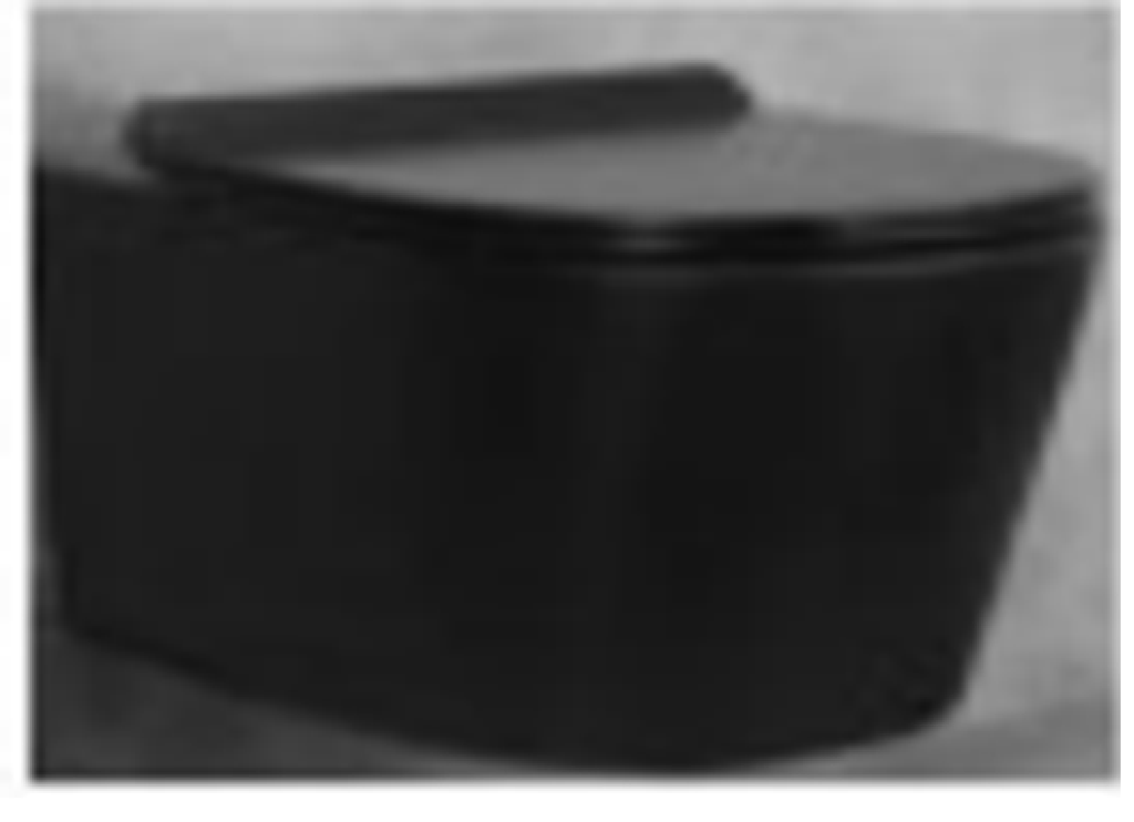 كرسي معلق 5025 أسود مطفي 53*35*34سم