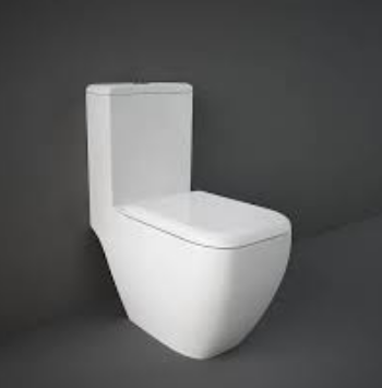 كرسي افرنجي أبيض اماراتي METROPOLITAN MP27AWHA RAK مع العدة