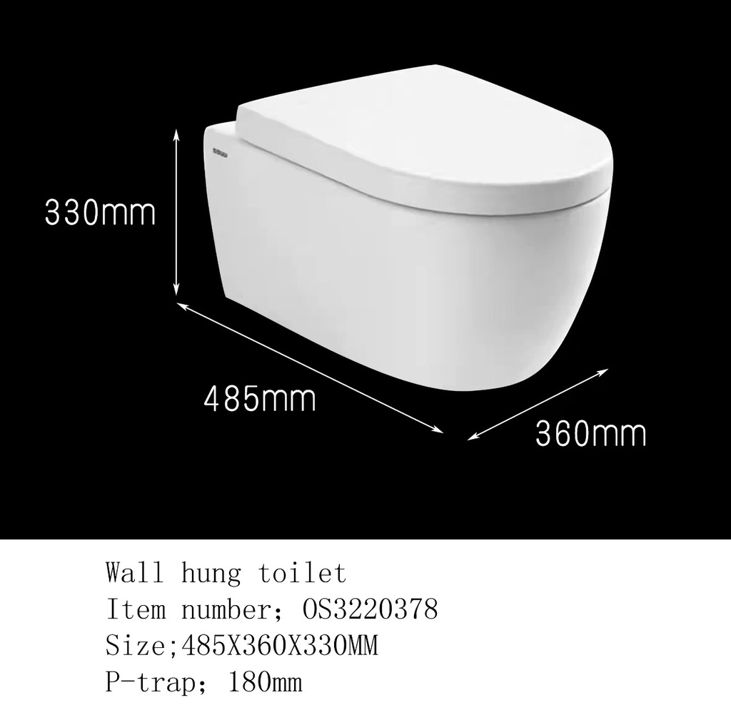 كرسي معلق دائري ابيض OS3220378 غطا ثقيل UF مقاس 48.5*36*33سم