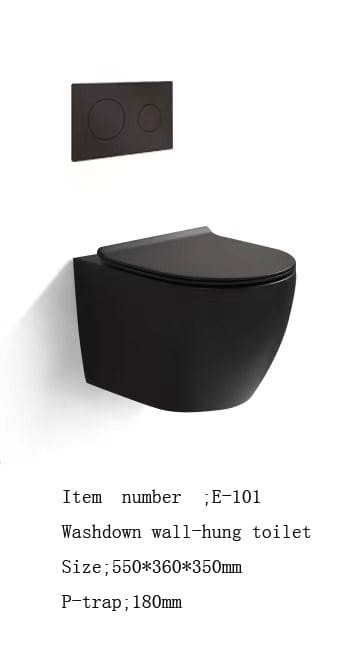 كرسي معلق E-101 صيني ORIENT STANDARD اسود دائري UF 55*36*35 سم 18 سم UF