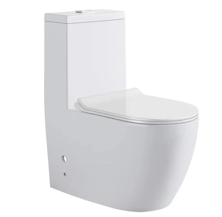 كرسي افرنجي أرضي OS3220516 صيني Orient Standard ابيض 70*37*85.5 سم دائري 25 سم UF