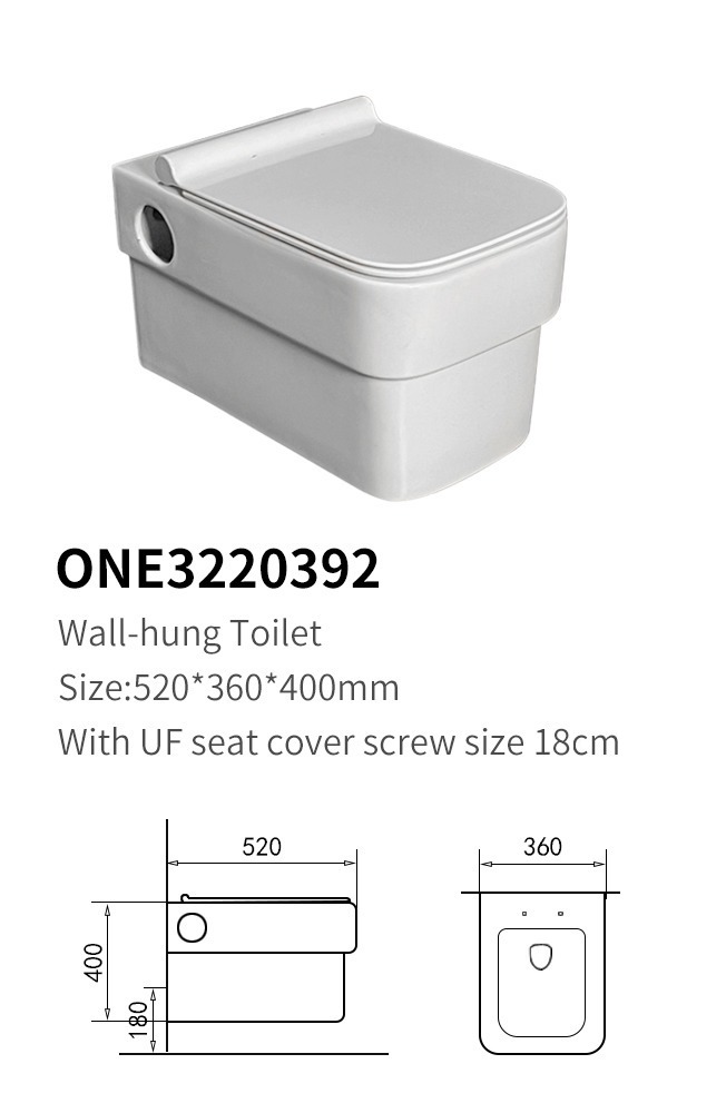 كرسي معلق ONE3220392 صيني ONE ابيض 56*37*35 سم مربع UF