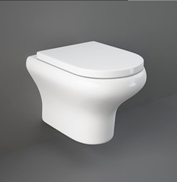 كرسي معلق اماراتي COMPACT CO27AWHA RAK أبيض دائري