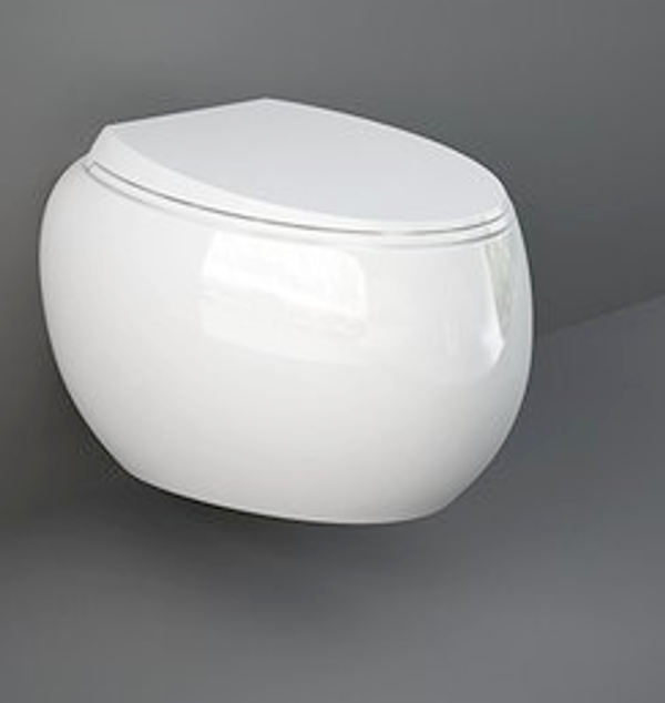 كرسي معلق اماراتي CLOUD CLOWC1446AWHA RAK أبيض دائري