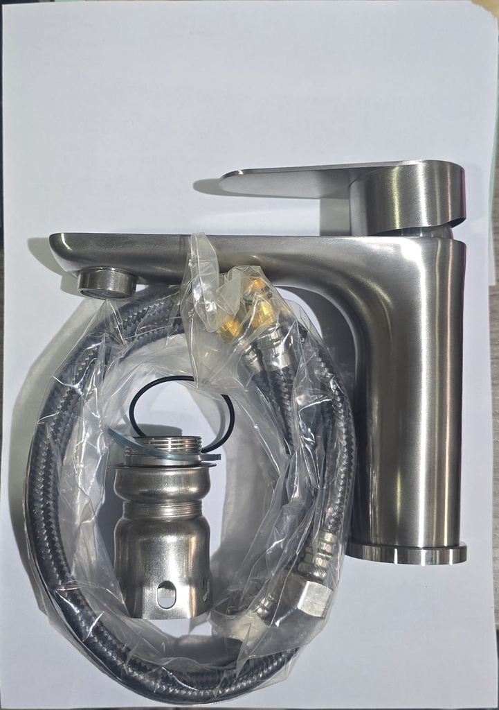 خلاط مغسلة برونزي فاتح  OS ستانلس ستيل