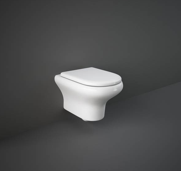 كرسي معلق كامل اماراتي COMPACT CO27AWHA-RAK أبيض دائري 