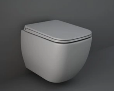 كرسي معلق كامل اماراتي FEELING METROPOLITAN MP13503A-RAK  رمادي مطفي مربع ريملس 