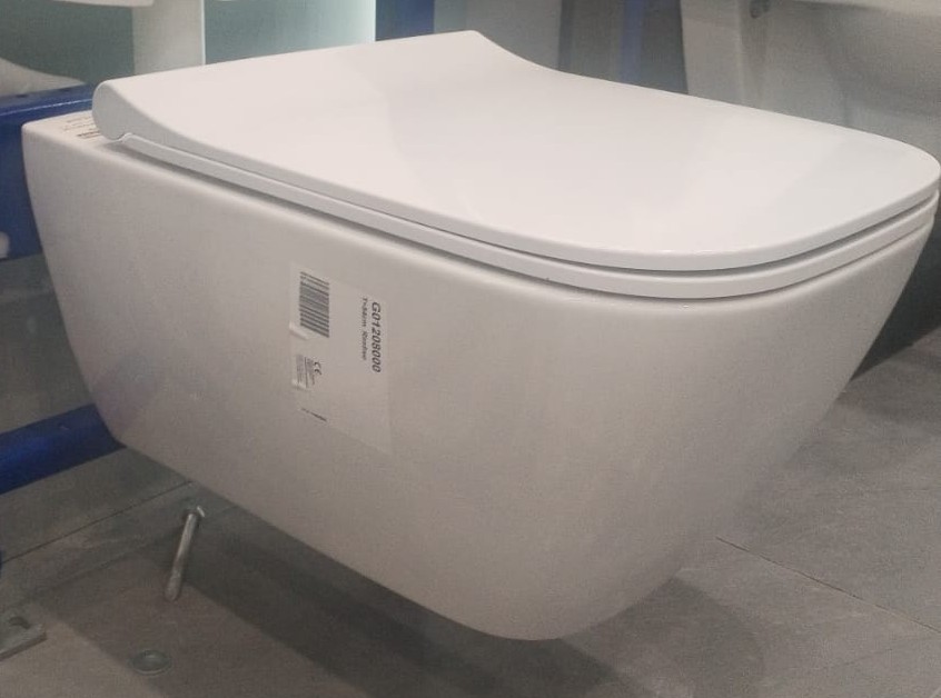 كرسي معلق GEBERIT مربع أبيض 502 