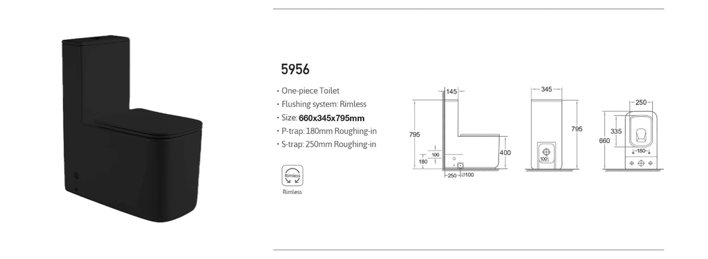 كرسي افرنجي ارضي LOLO412 اسود 25 سم مربع 66*34*79 سم UF