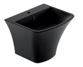 مغسلة سيراميك تعليق OS2120417 اسود مطفي 42*45*37 سم مربع 