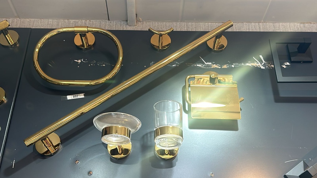 طقم اكسسوار ذهبي 6 قطع اوريسا 662 