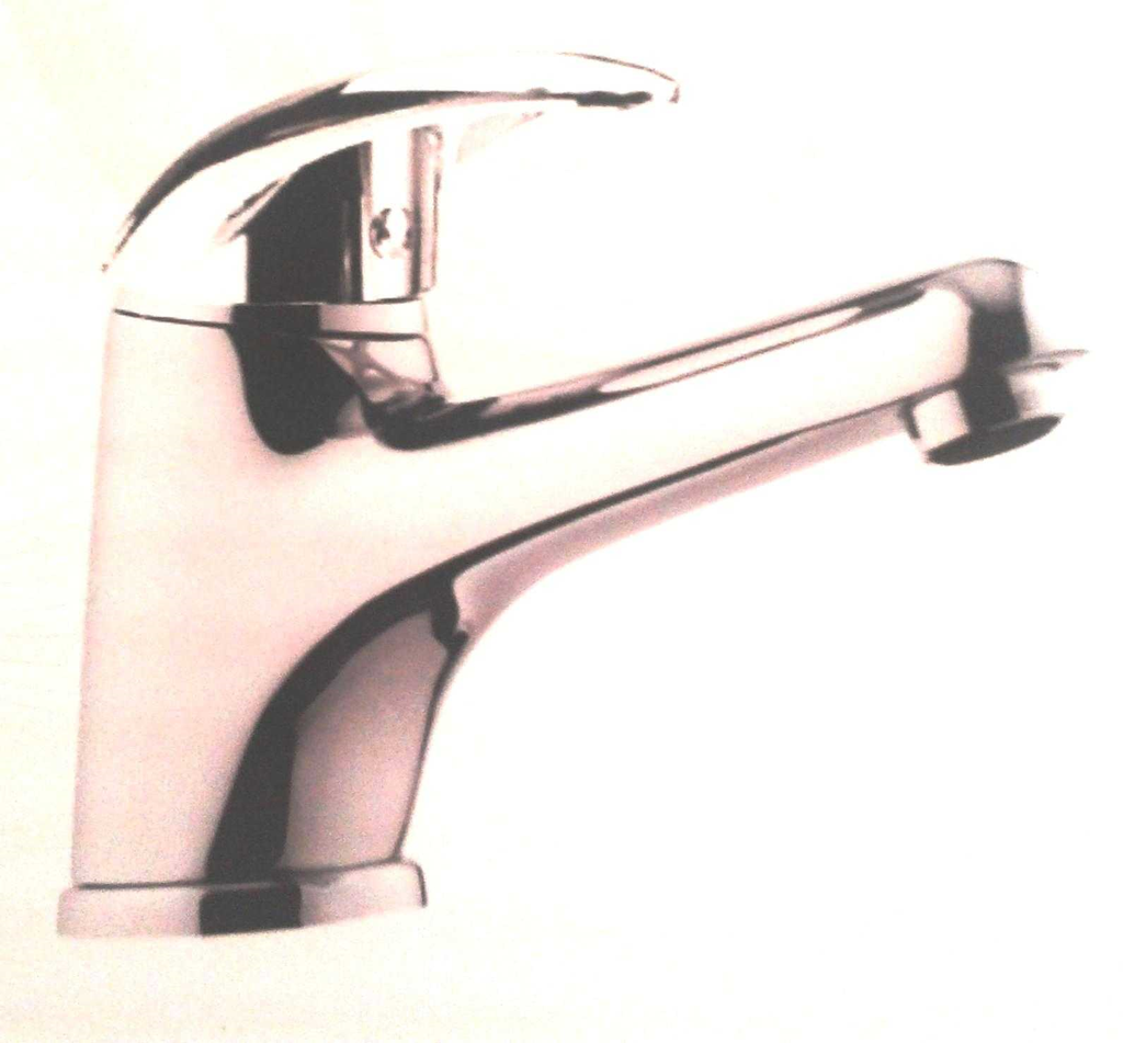 خلاط مغسلة KISS K11L360LT4 ايطالي REMER كروم قصير رقبة طويلة