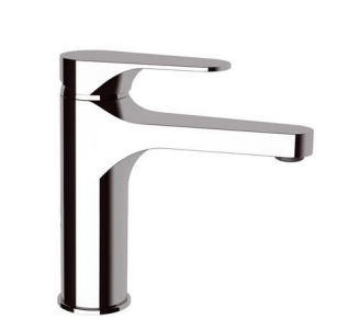 خلاط مغسلة L11L67LT4 LINE ايطالي REMER كروم قصير