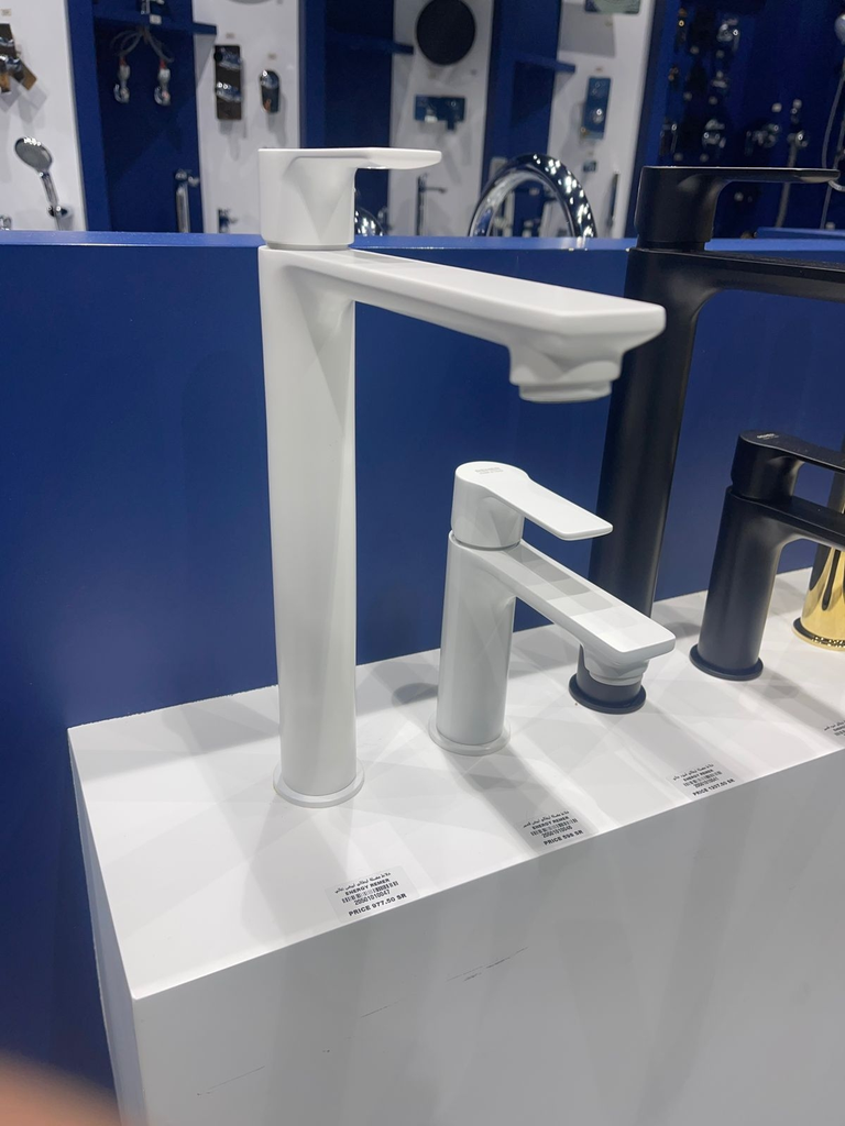 خلاط مغسلة EY1267LT4 ENERGY ايطالي REMER ابيض عالي