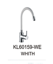 خلاط مجلى حوض KL60159-WE صيني ORIENT STANDARD كروم رقبة ابيض متحرك