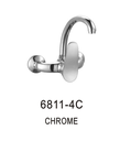 خلاط مجلى جدار 6811-4C صيني OS كروم