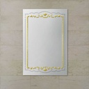 مراية EZ-M12 مقاس 60*40 سم ذهبي مزخرف