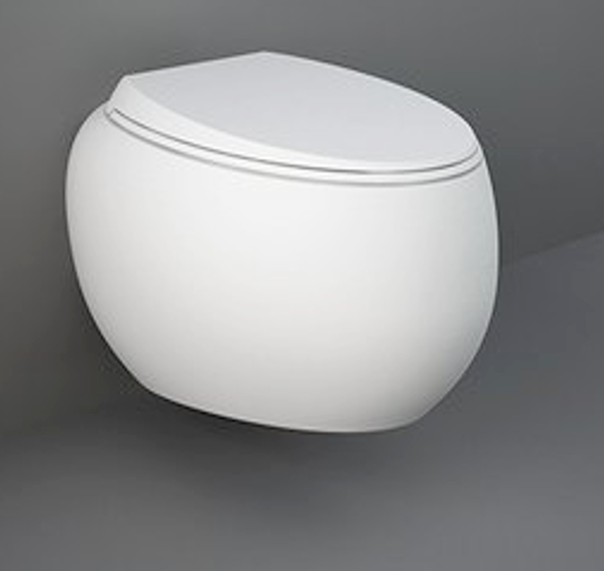 كرسي معلق اماراتي CLOUD CLOWC1446500A RAK أبيض مطفي دائري