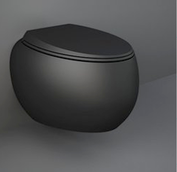 كرسي معلق اماراتي CLOUD CLOWC1446504A RAK أسود مطفي دائري